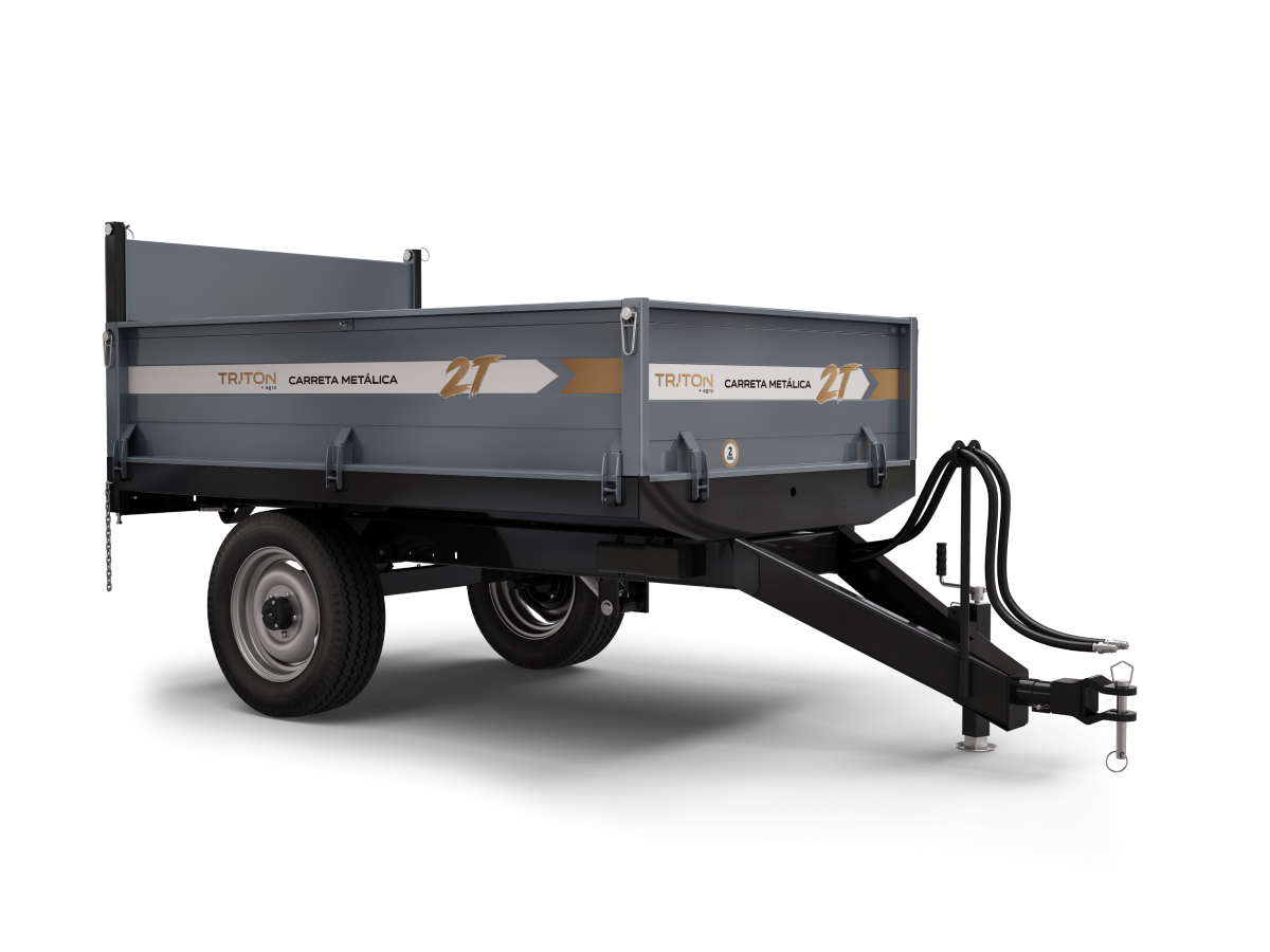 Carretas Agrícolas de Madeira e Metálica TRITON